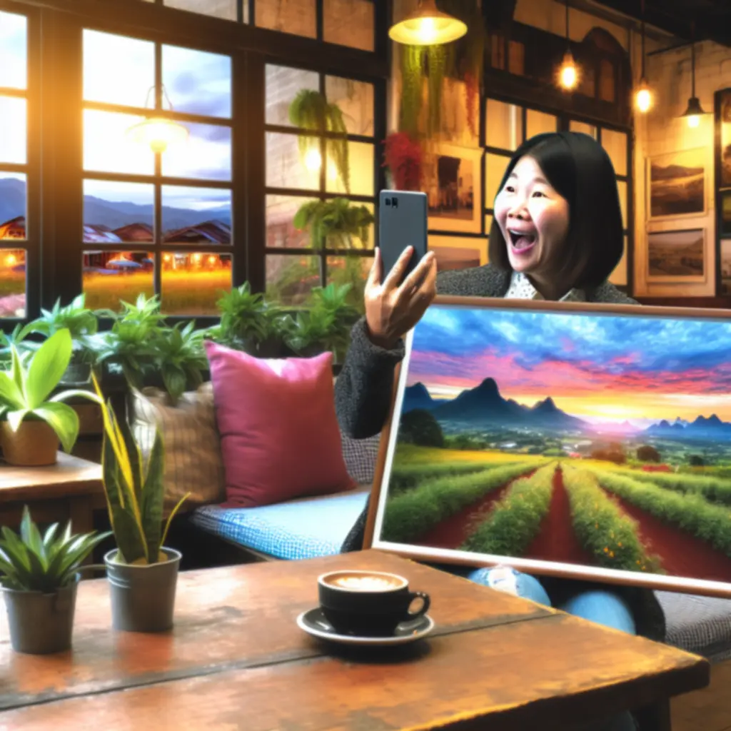 Podróżnik dzielący się swoją historią z wyprawy zespół TravelGearumo