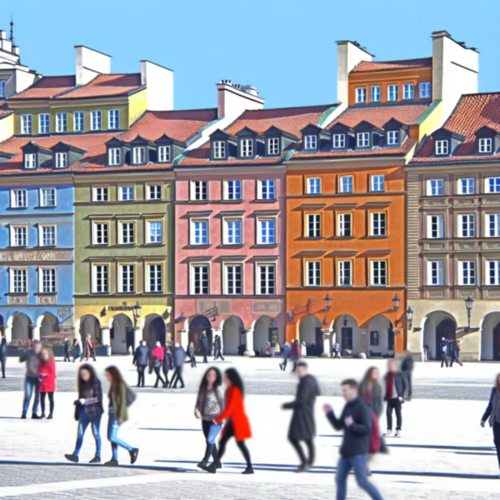 Stare Miasto w Warszawie jako popularny kierunek podróży